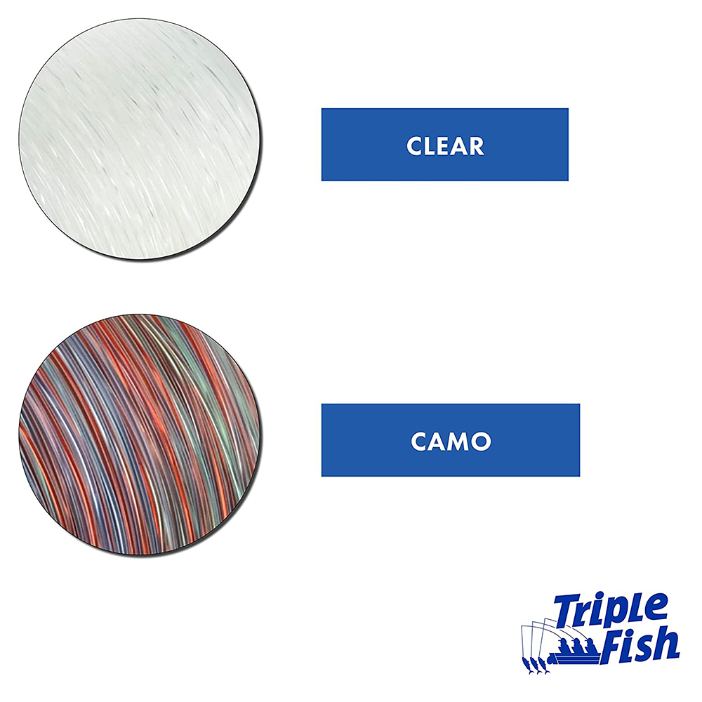 Triple Fish Mono Leader, 30 lb (13.6 kg) test, .022 in (0.55